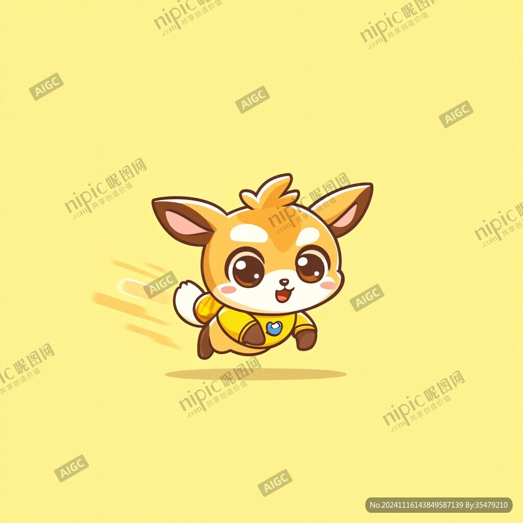 小鹿ip形象