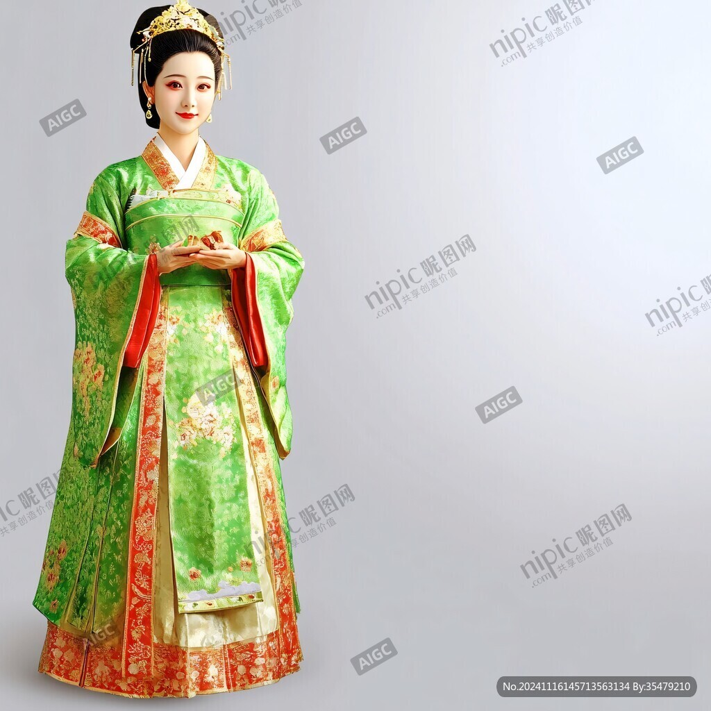 仿汉代服饰