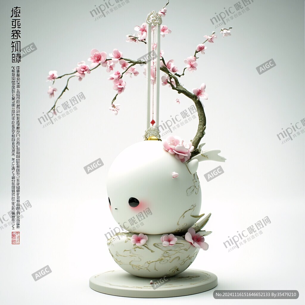 梅花节摆件设计