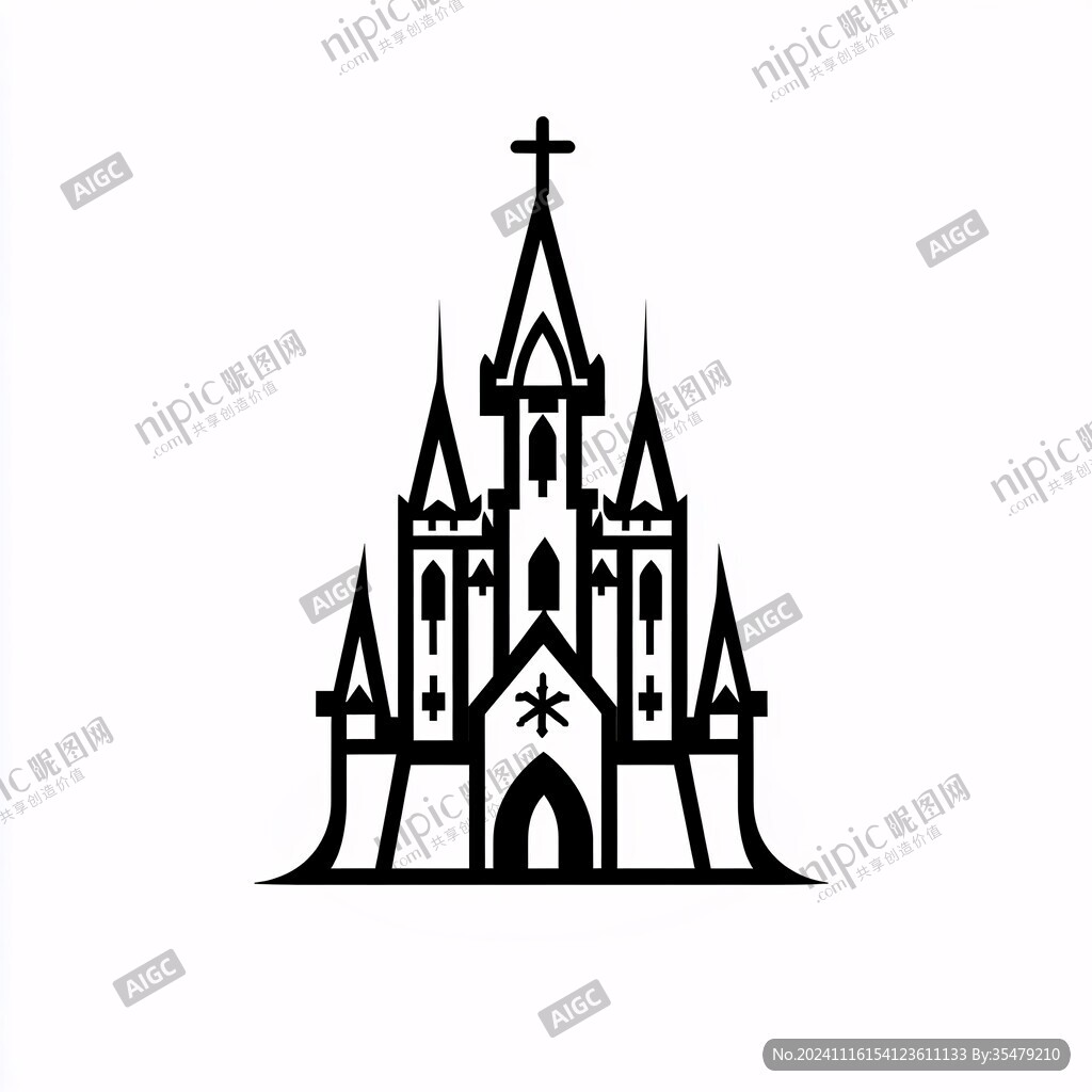 哥特式建筑logo