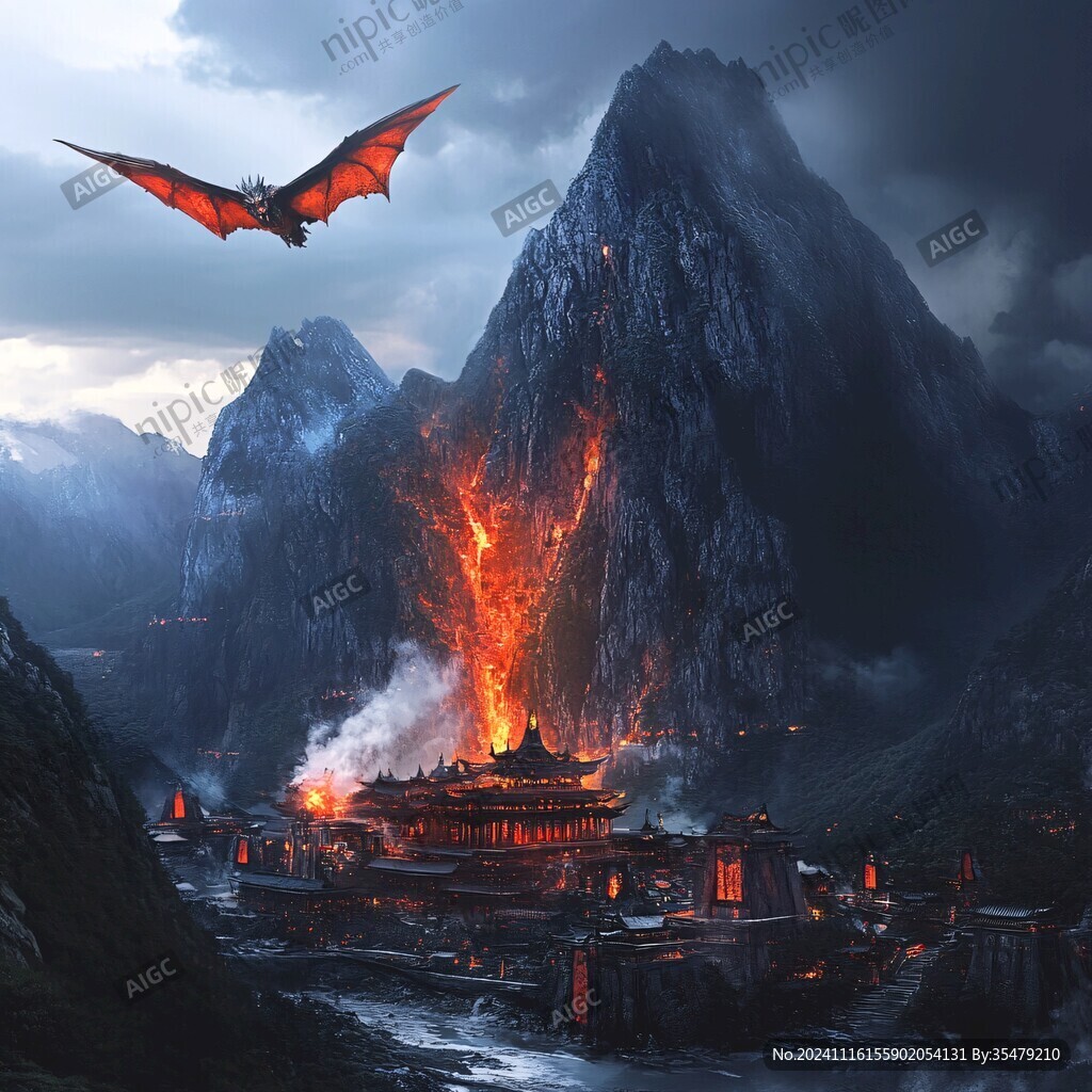 古风场景概念图
