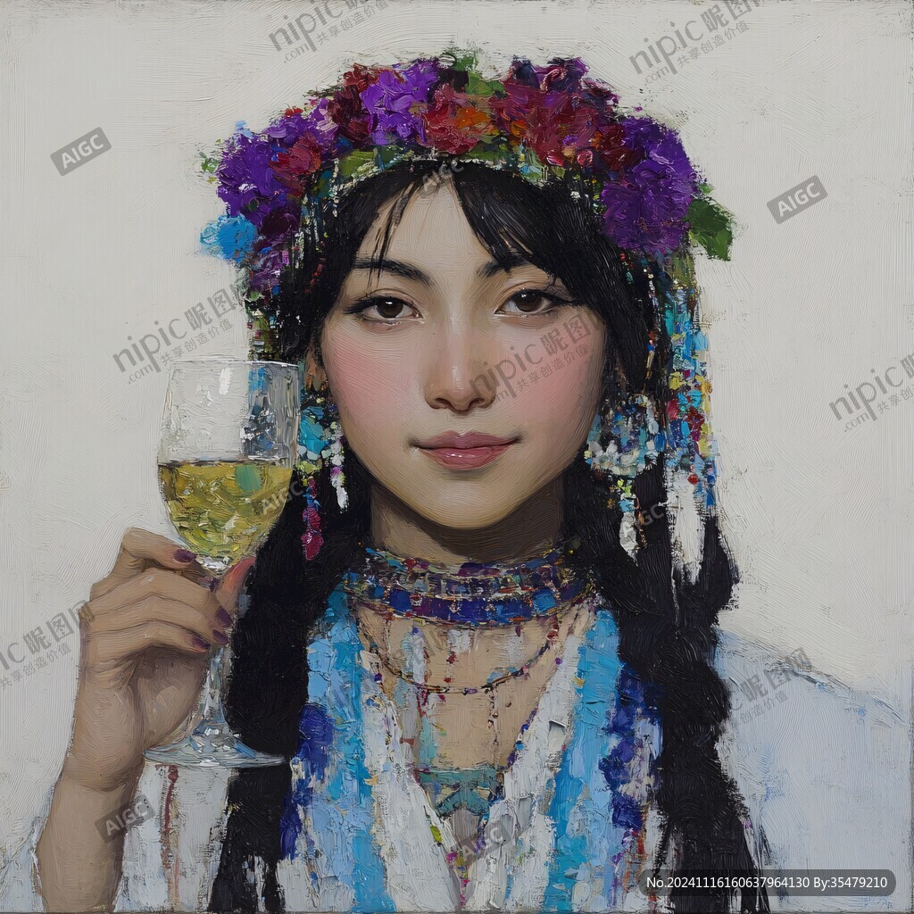 藏族水彩