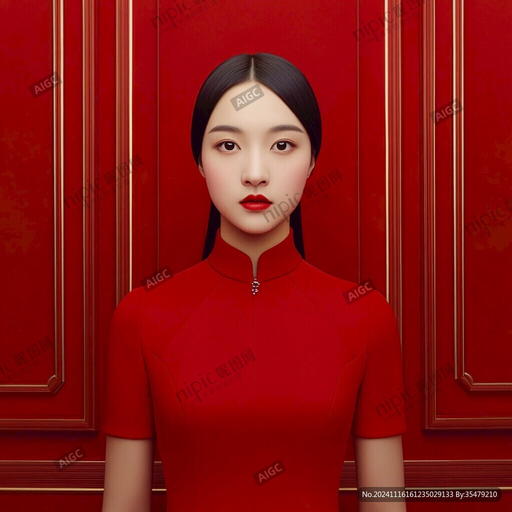 新中式美女