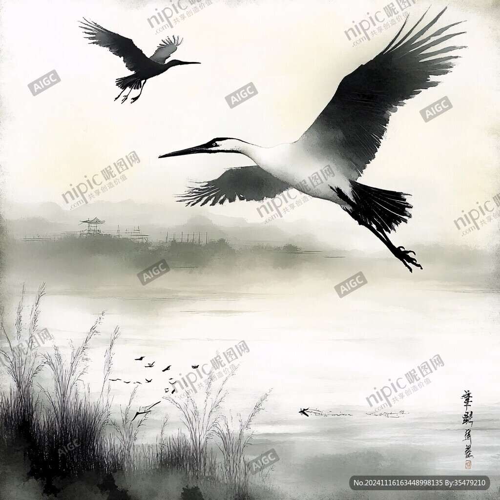 风云飞鹤飘