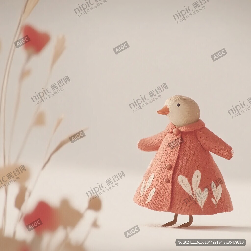鸭子公仔玩偶设计