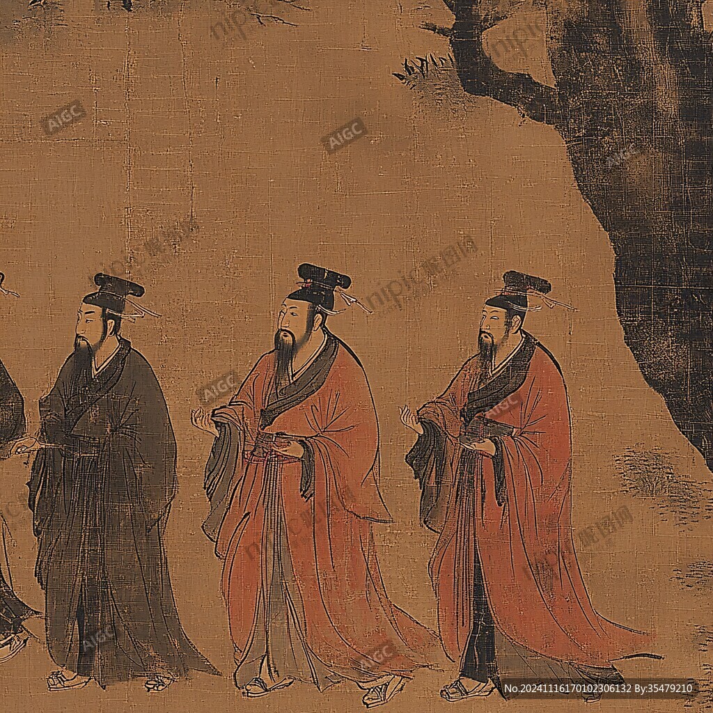历代帝王图卷