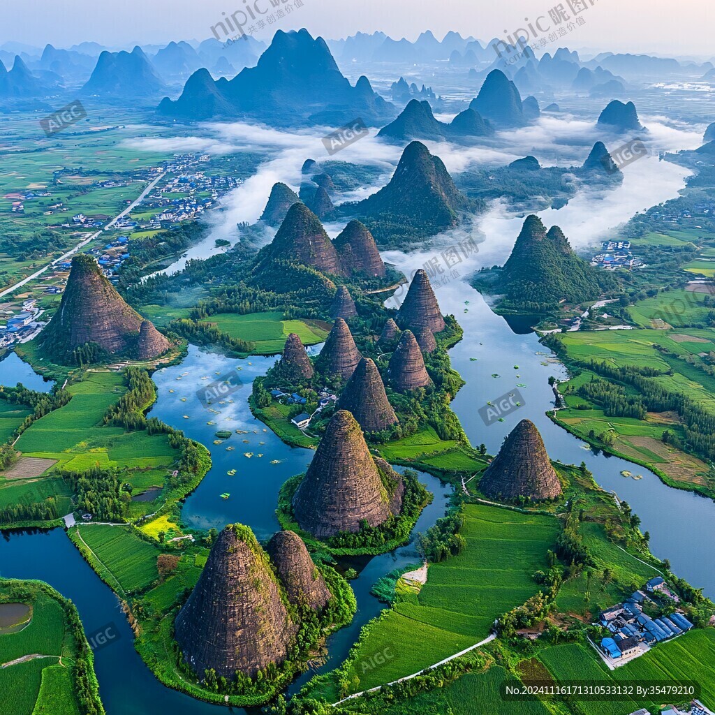 金鸡峰丛景区