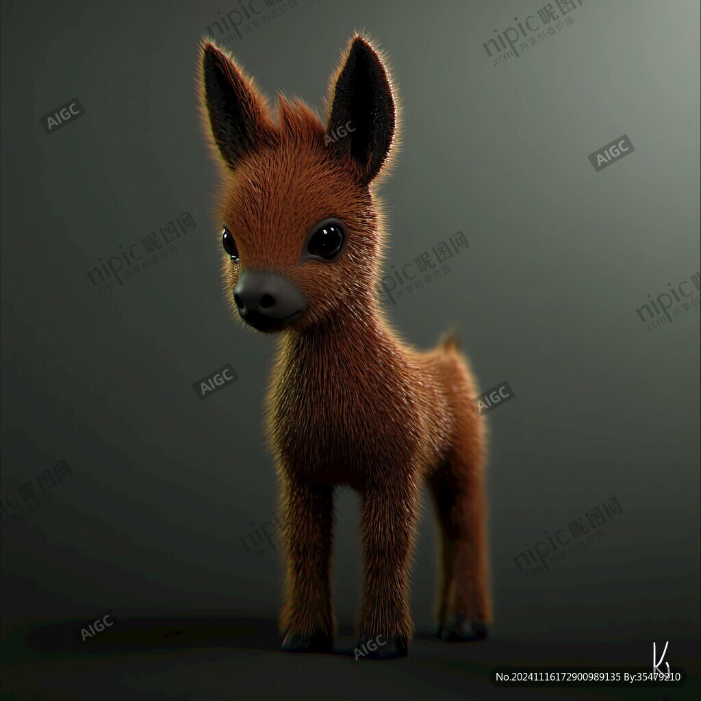 3d小鹿