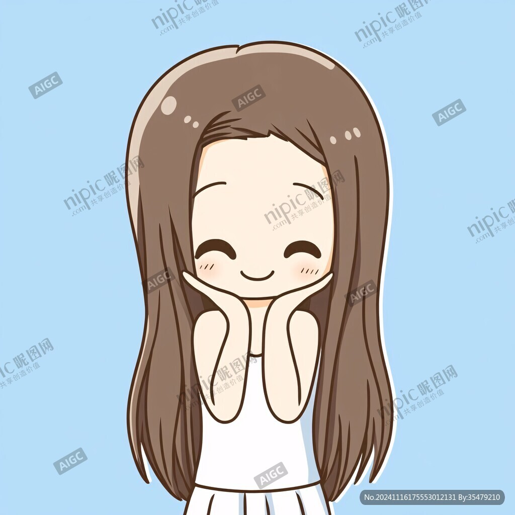 微笑女孩萌系列