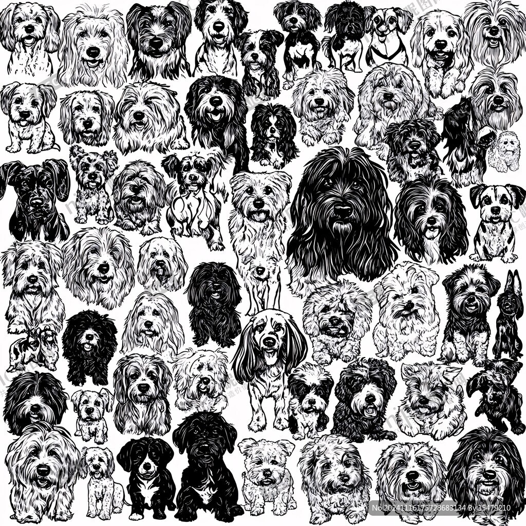 十犬图百狗