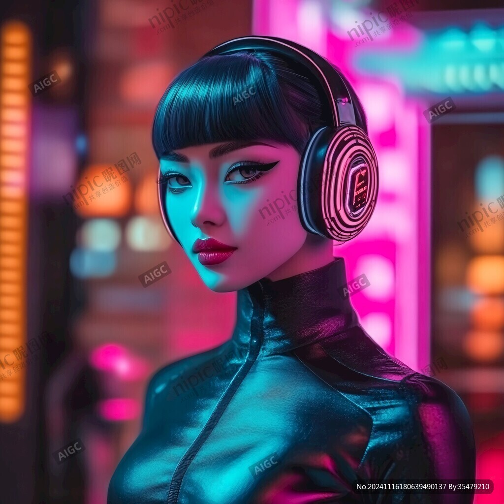 赛博朋克潮流人物