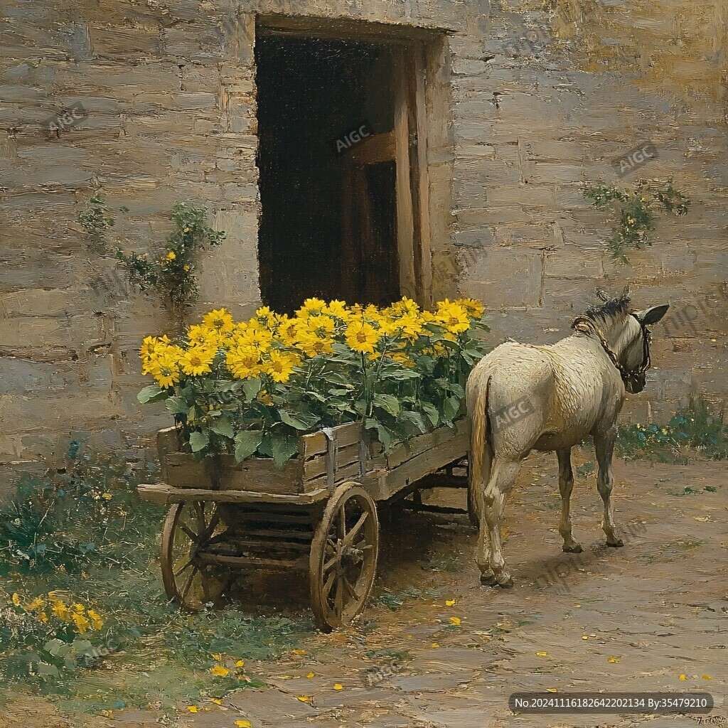载花的马车
