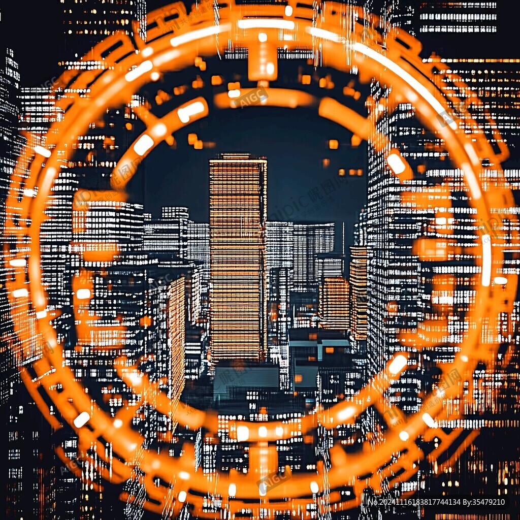 橙色科技城市