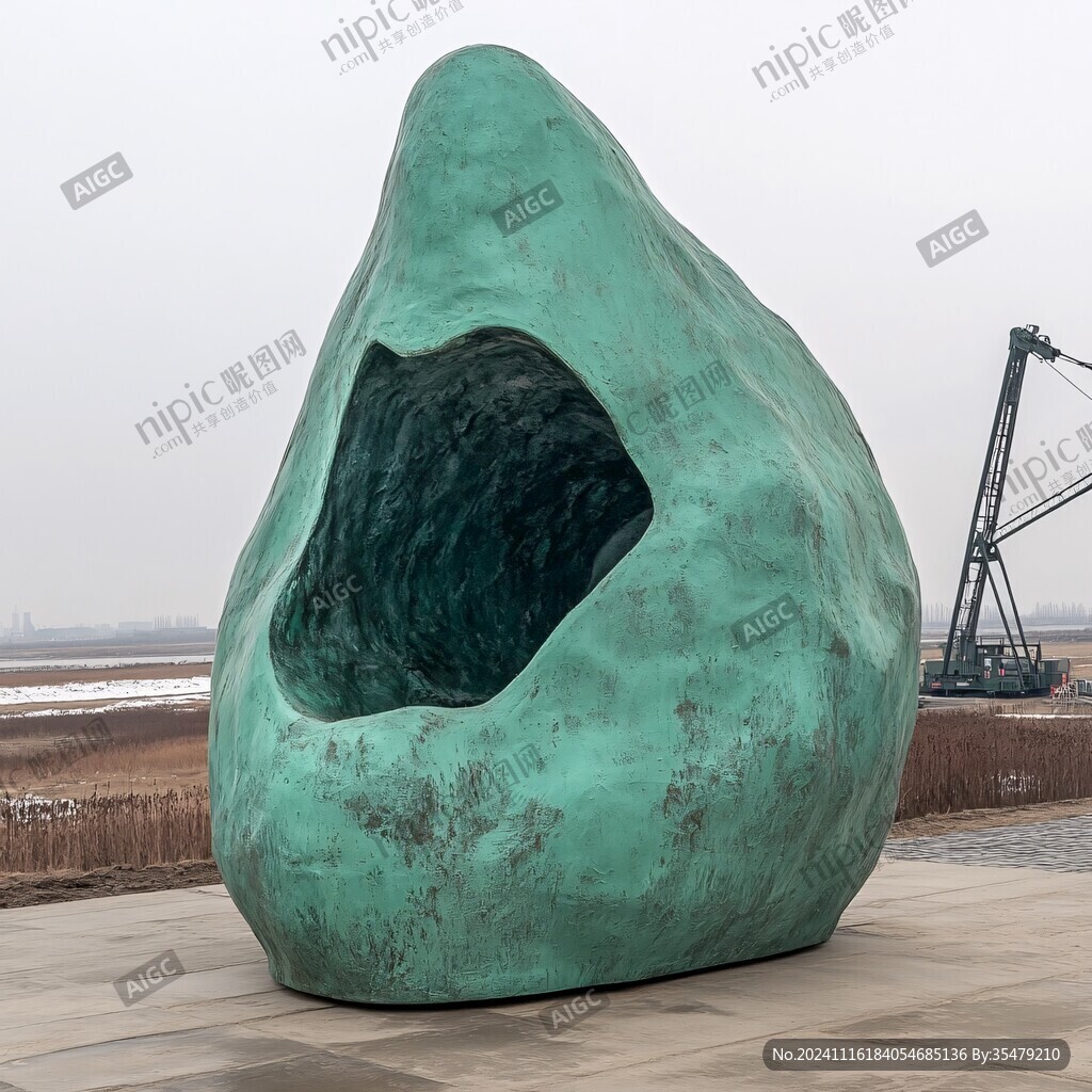 滴水湖湖心雕塑
