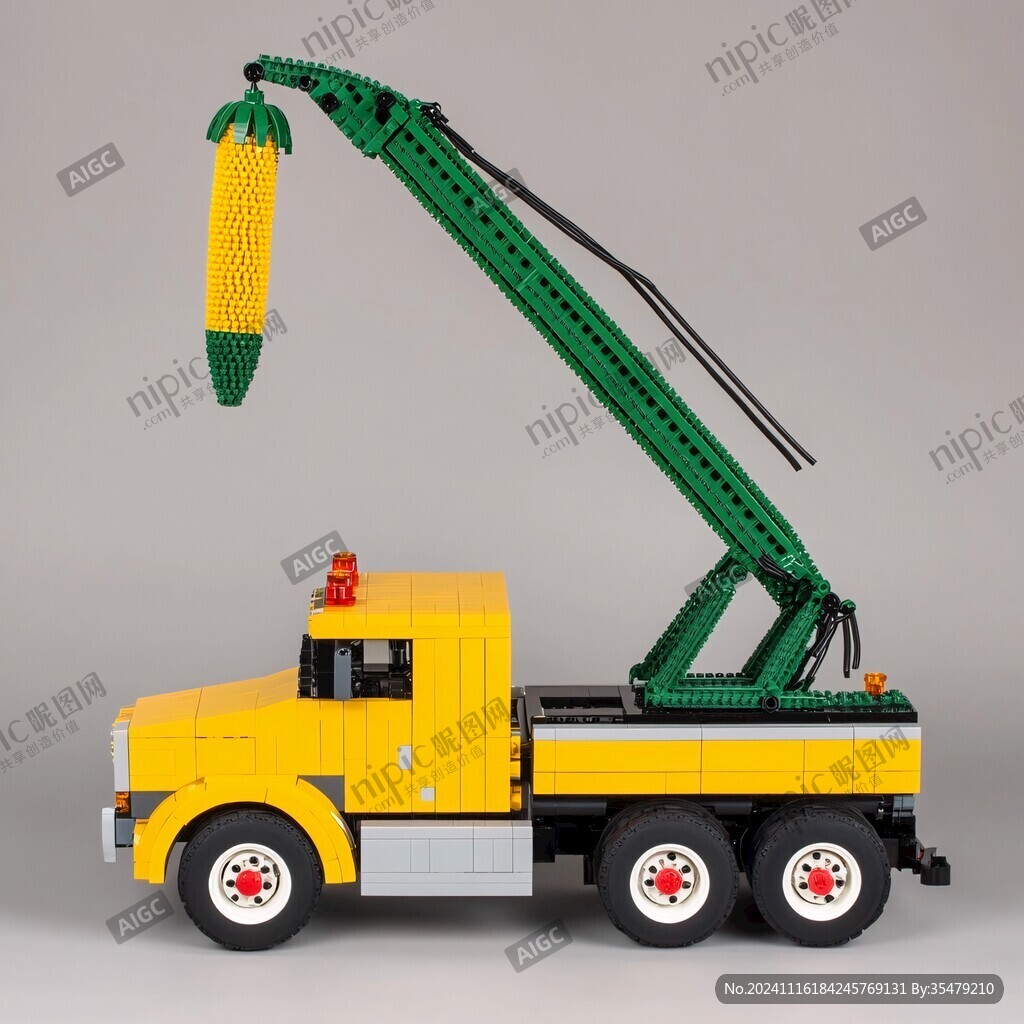 拼装吊车玩具