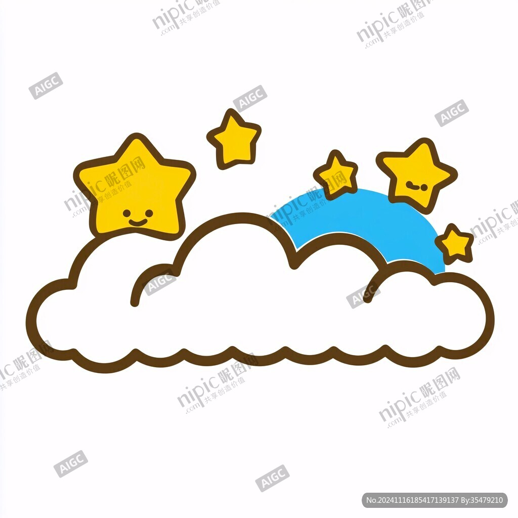 卡通小星星