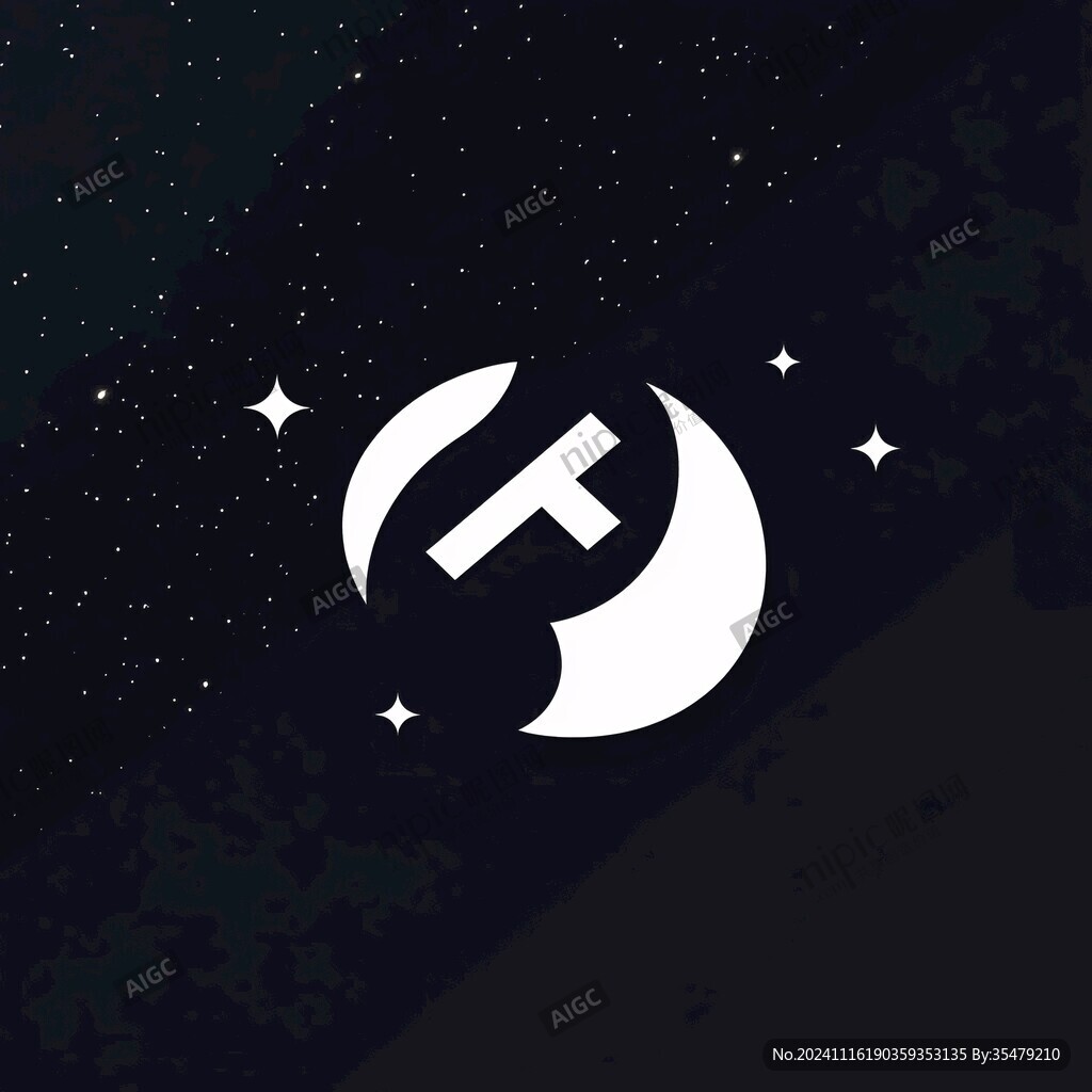 夜空夜晚logo