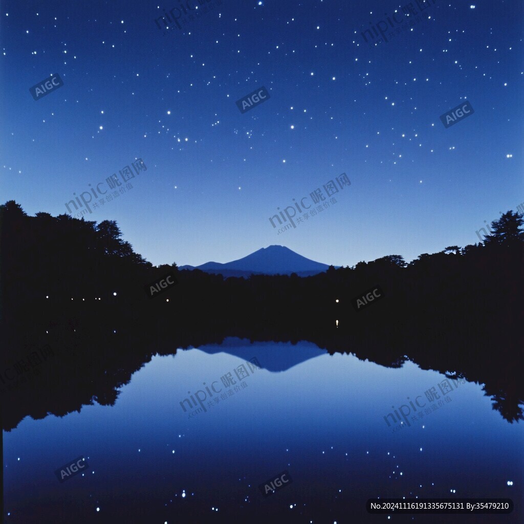水面星光素材