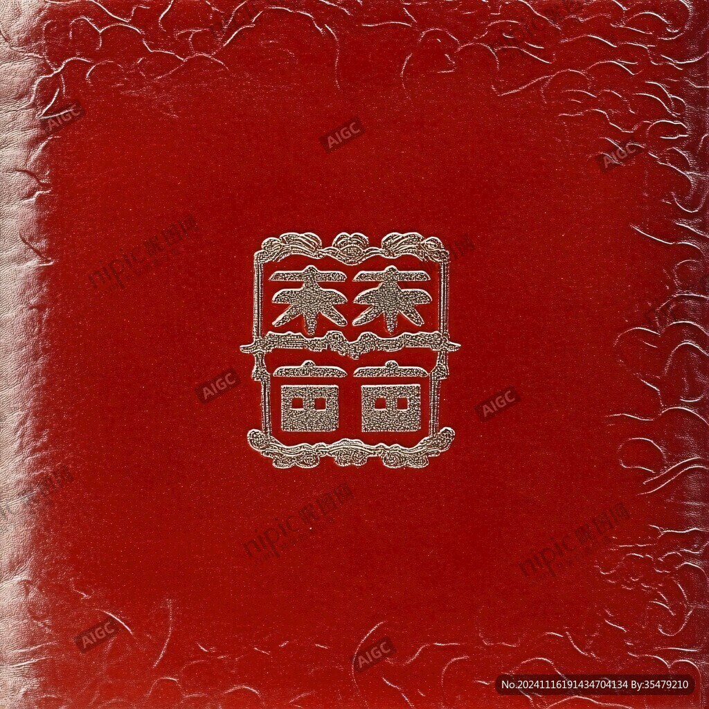 囍字封面设计