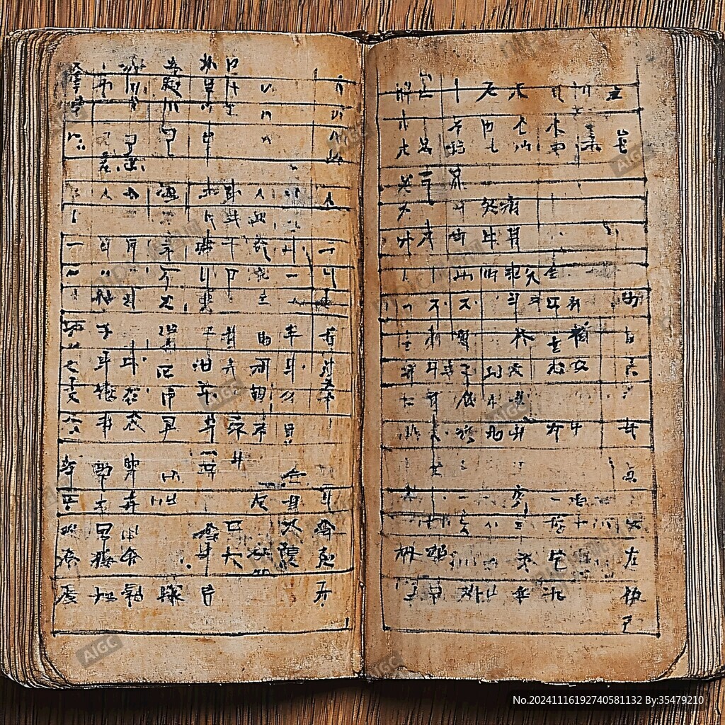 近代朱英曲谱手稿