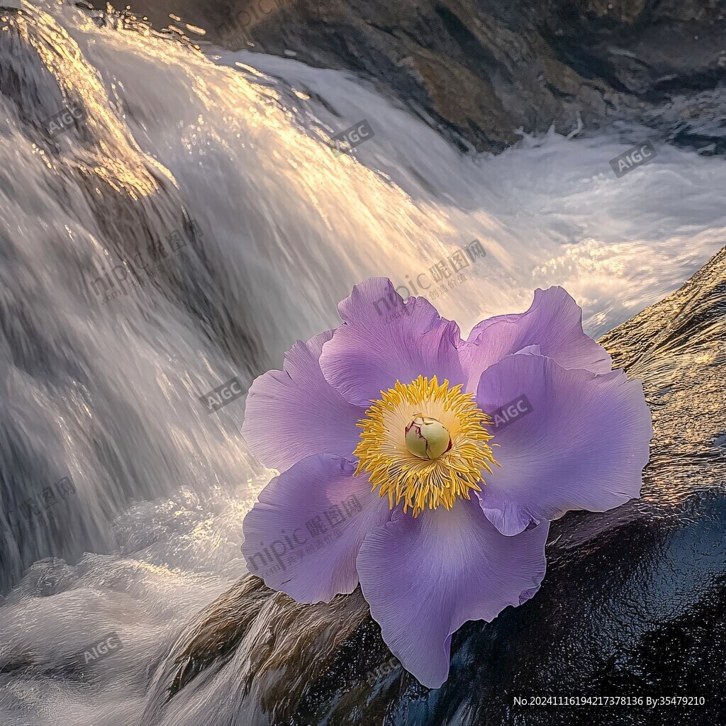 山涧小花