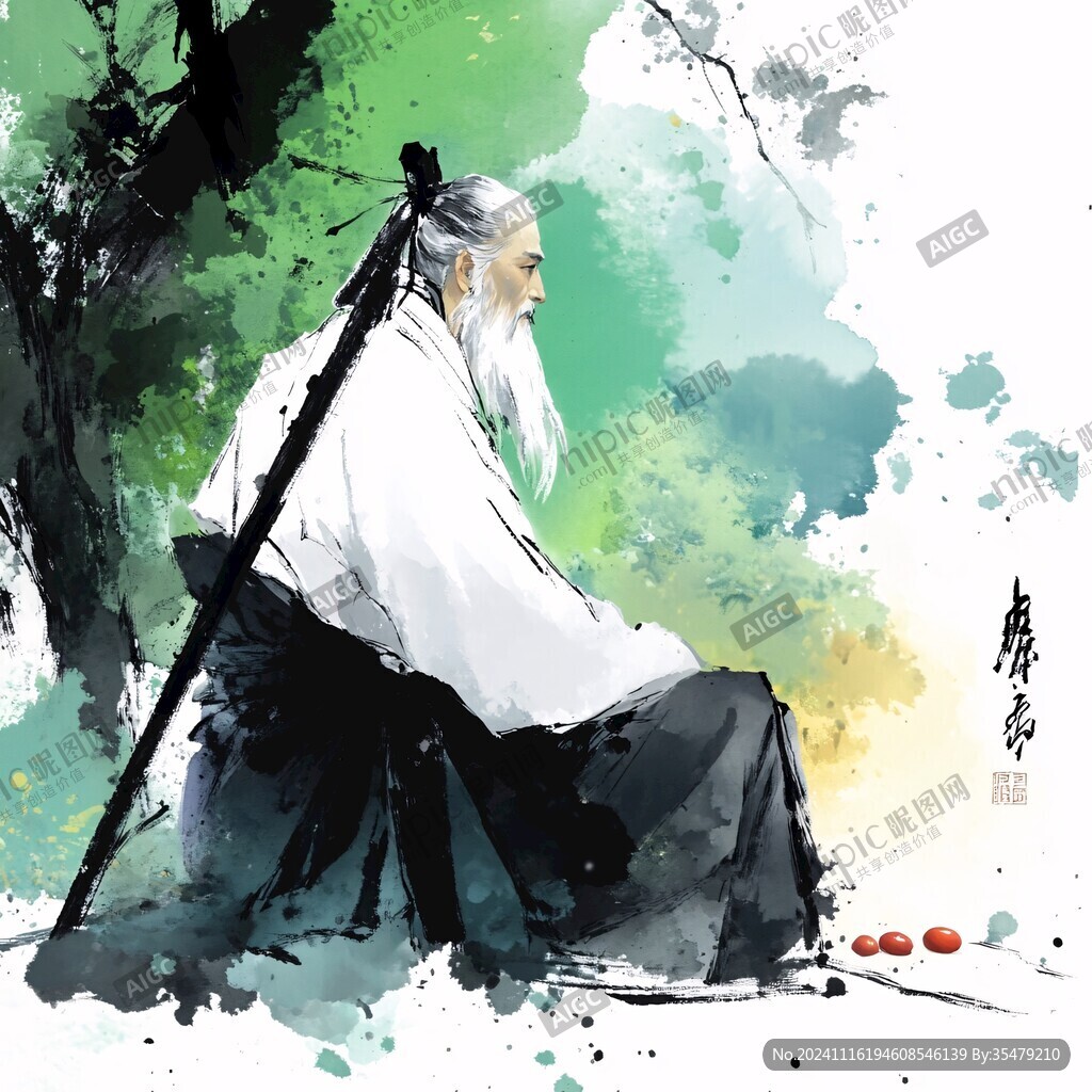 屈原古风人物