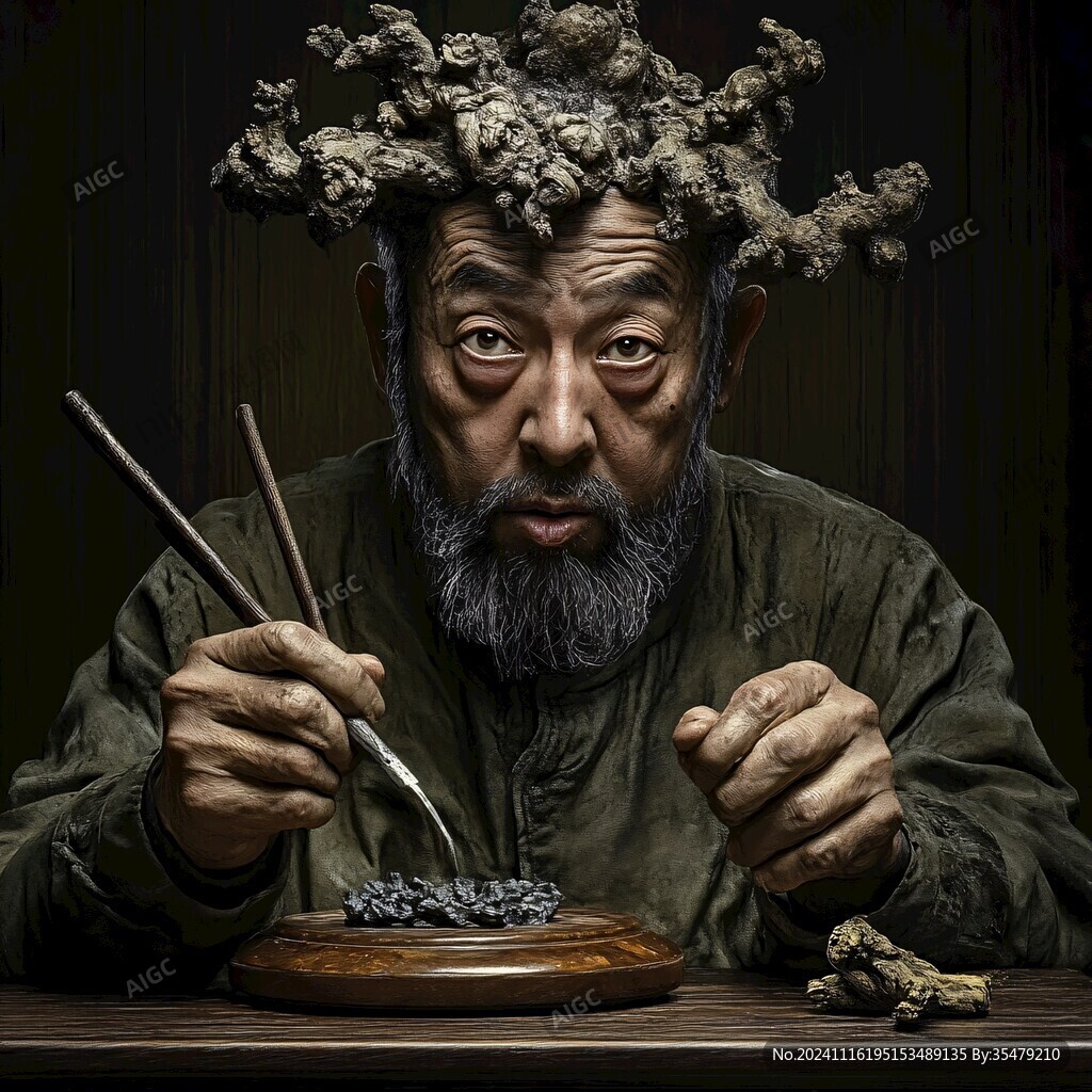 紫砂渔翁
