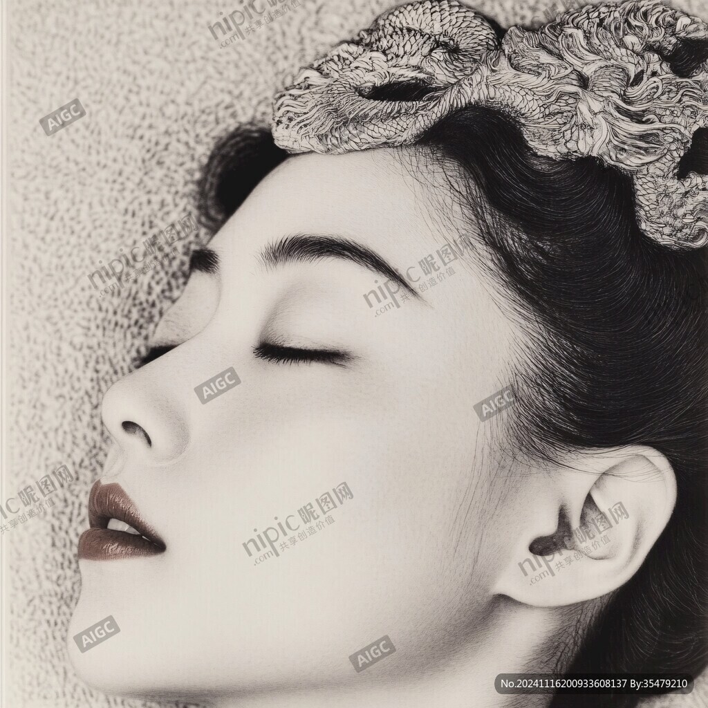 东方美人装饰画