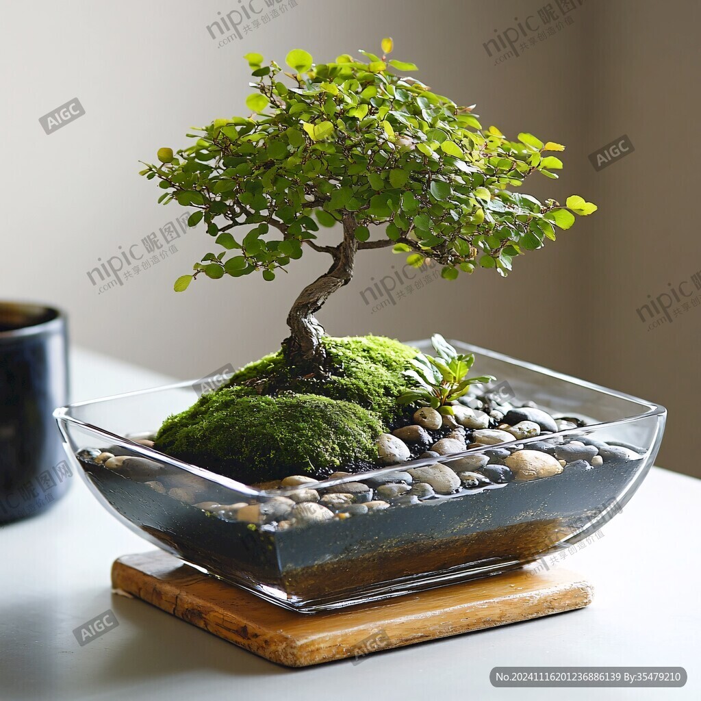 桌面小盆景