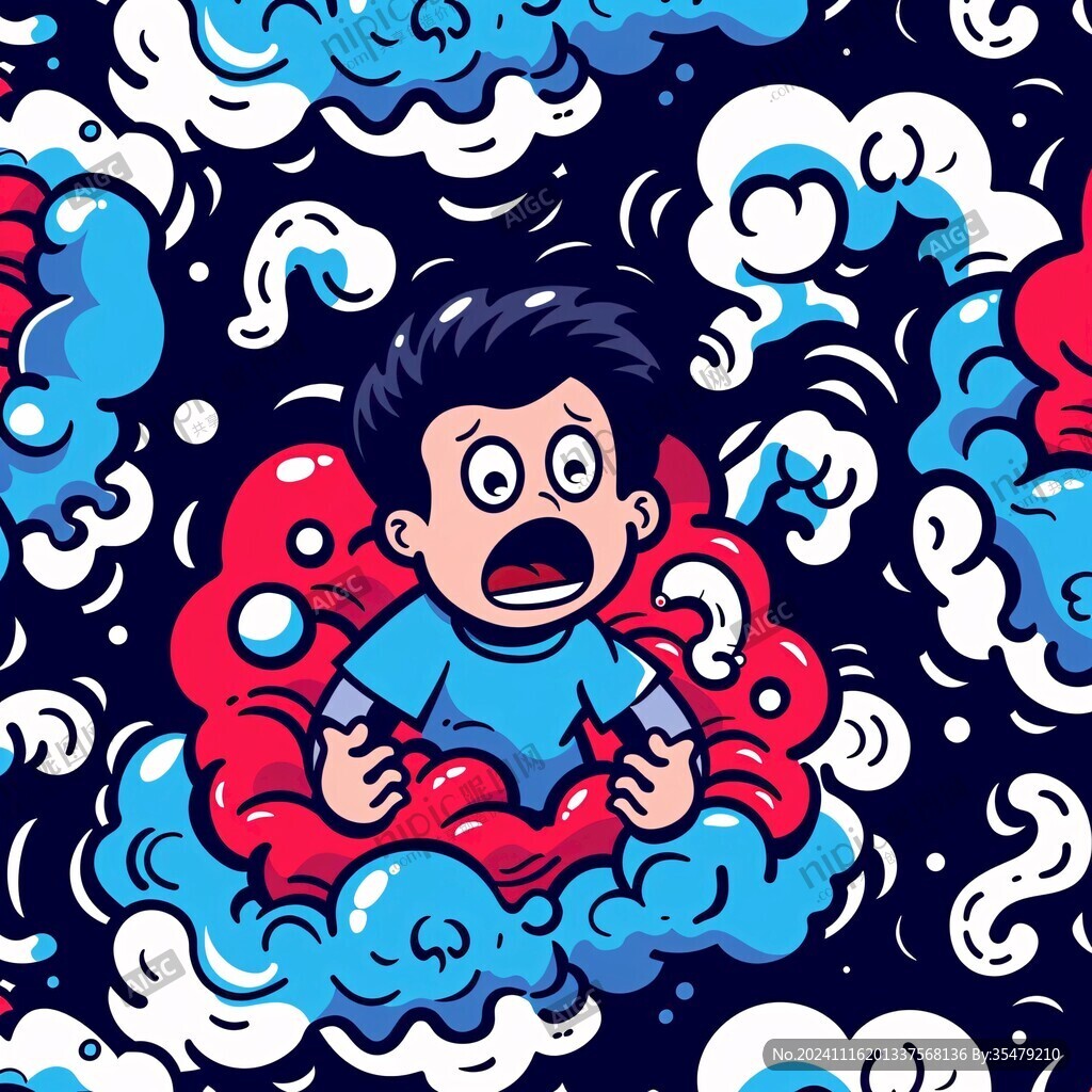 躁点插画
