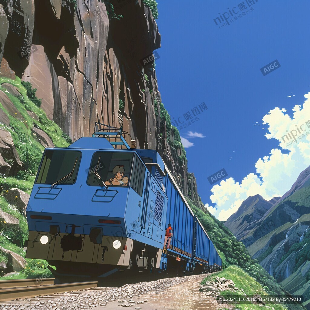 等火车场景