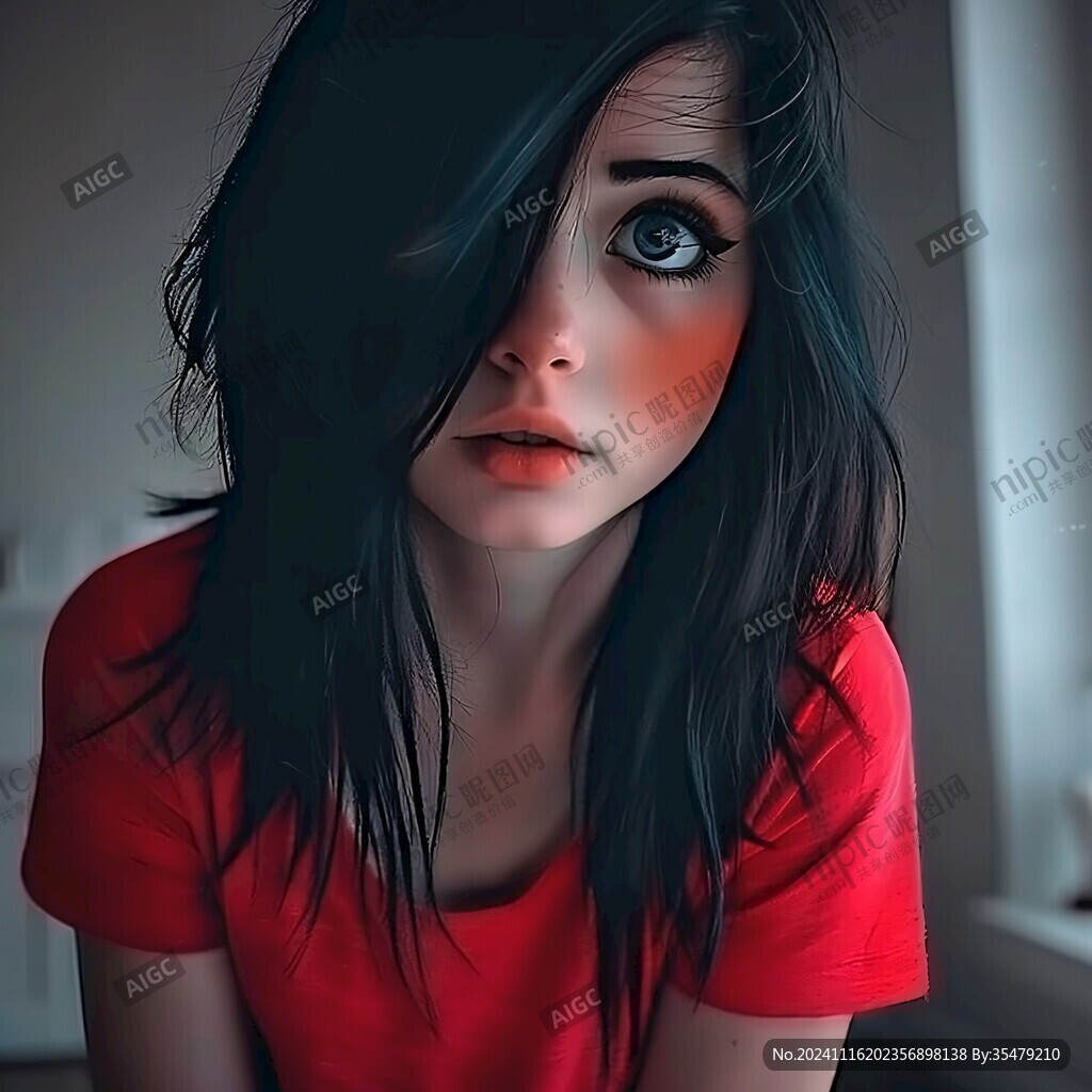 写实人物插画