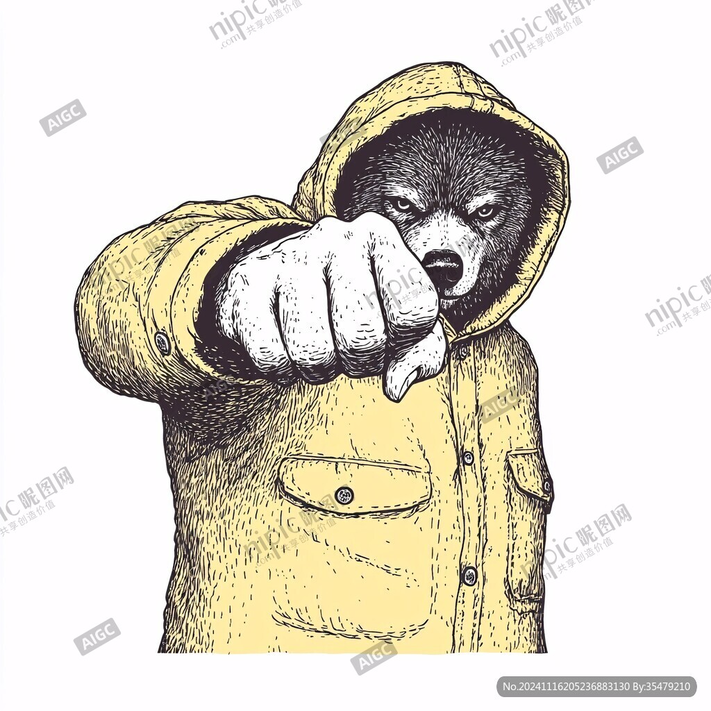 指谁谁发插画