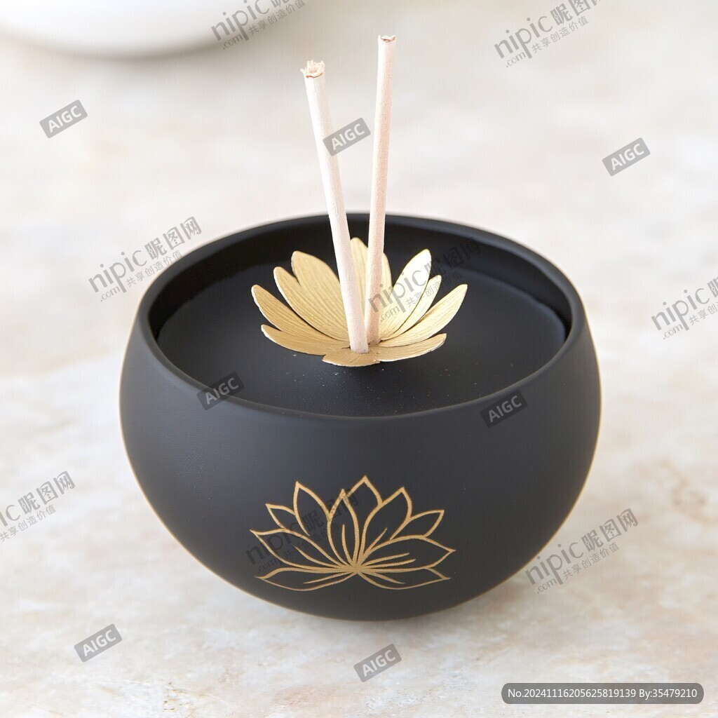 莲花座蜡烛
