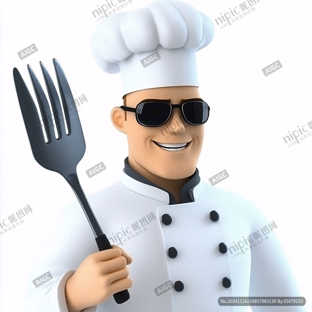 3d厨师