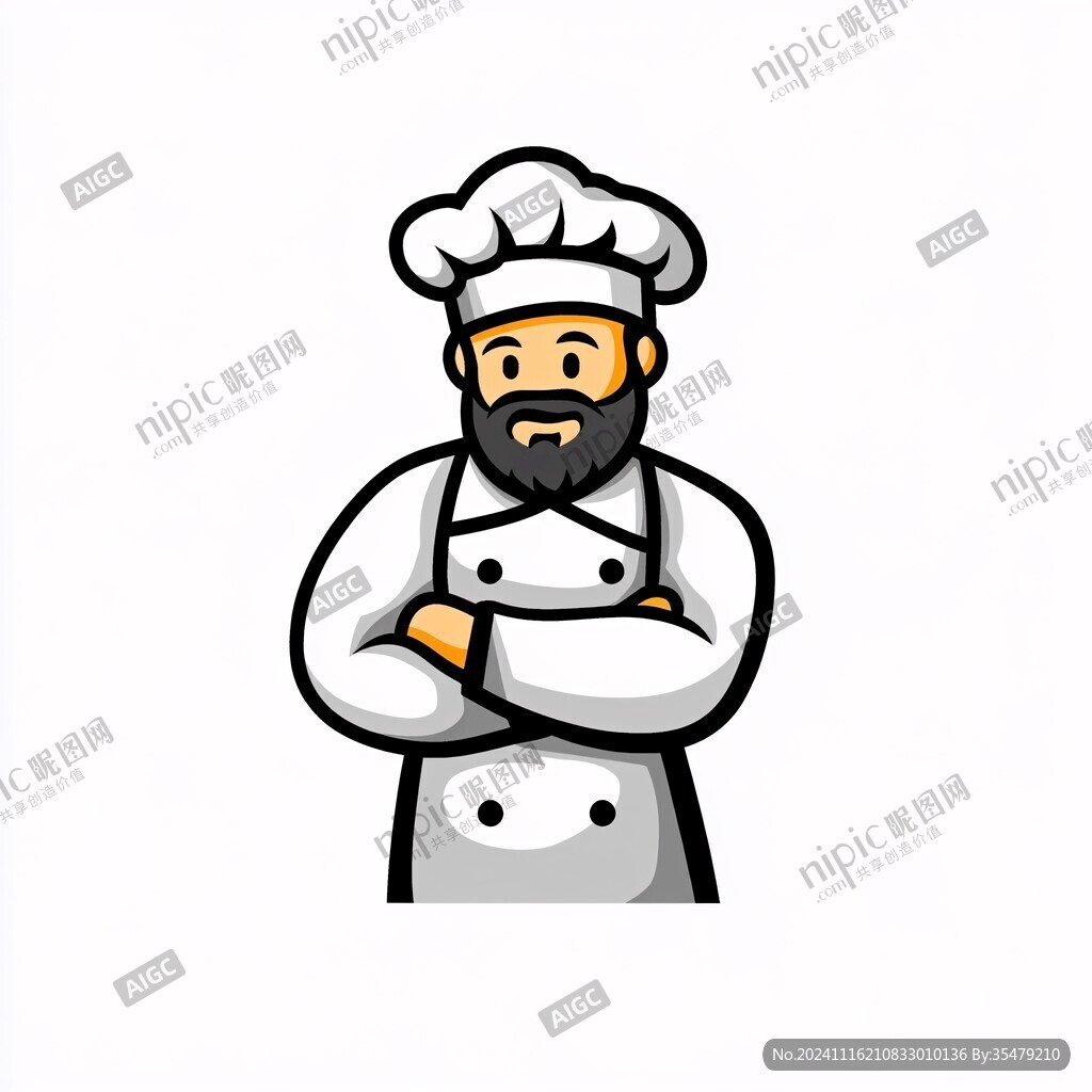 厨师头像大厨logo