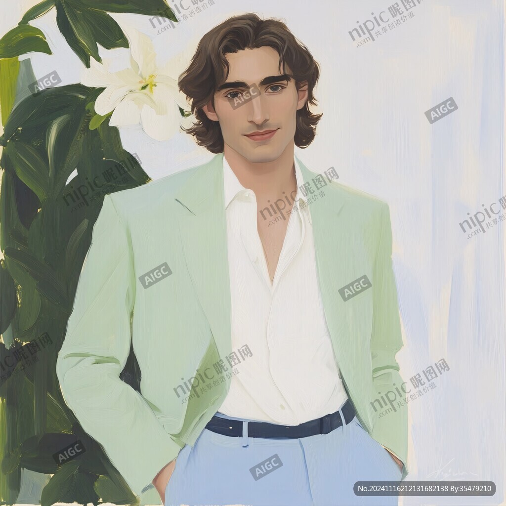 绿宝石李插画