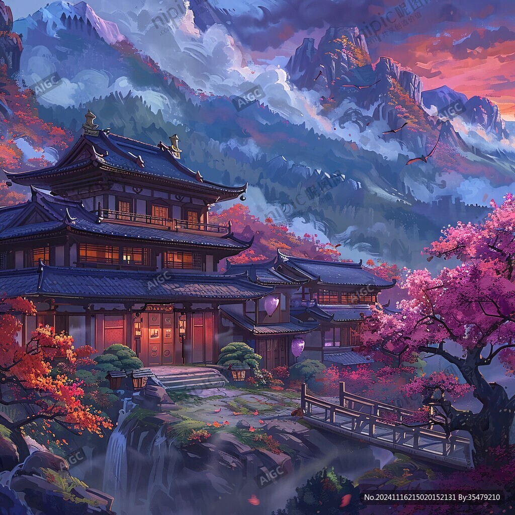 古风仙境天上宫阙