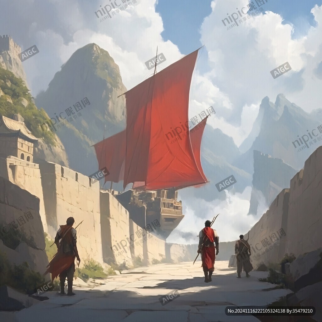 筑长城场景