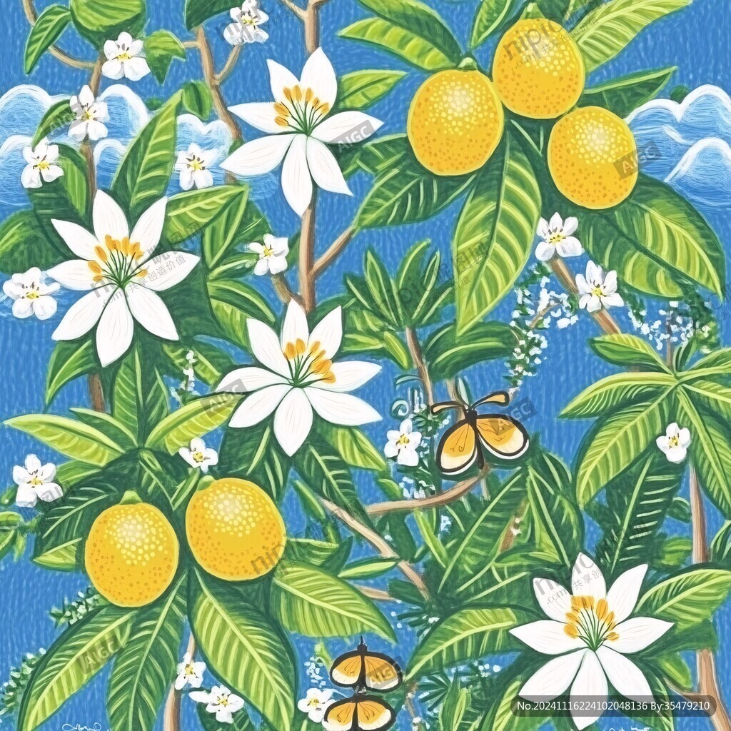 枇杷包装插画