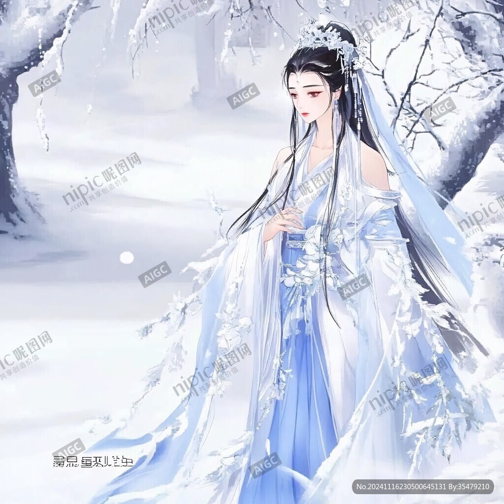 踏雪寻梅大袖衫