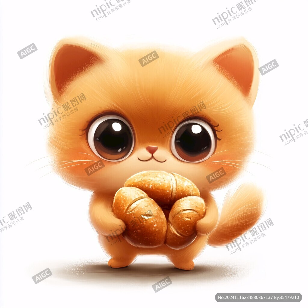 q版小猫卡通形象设计