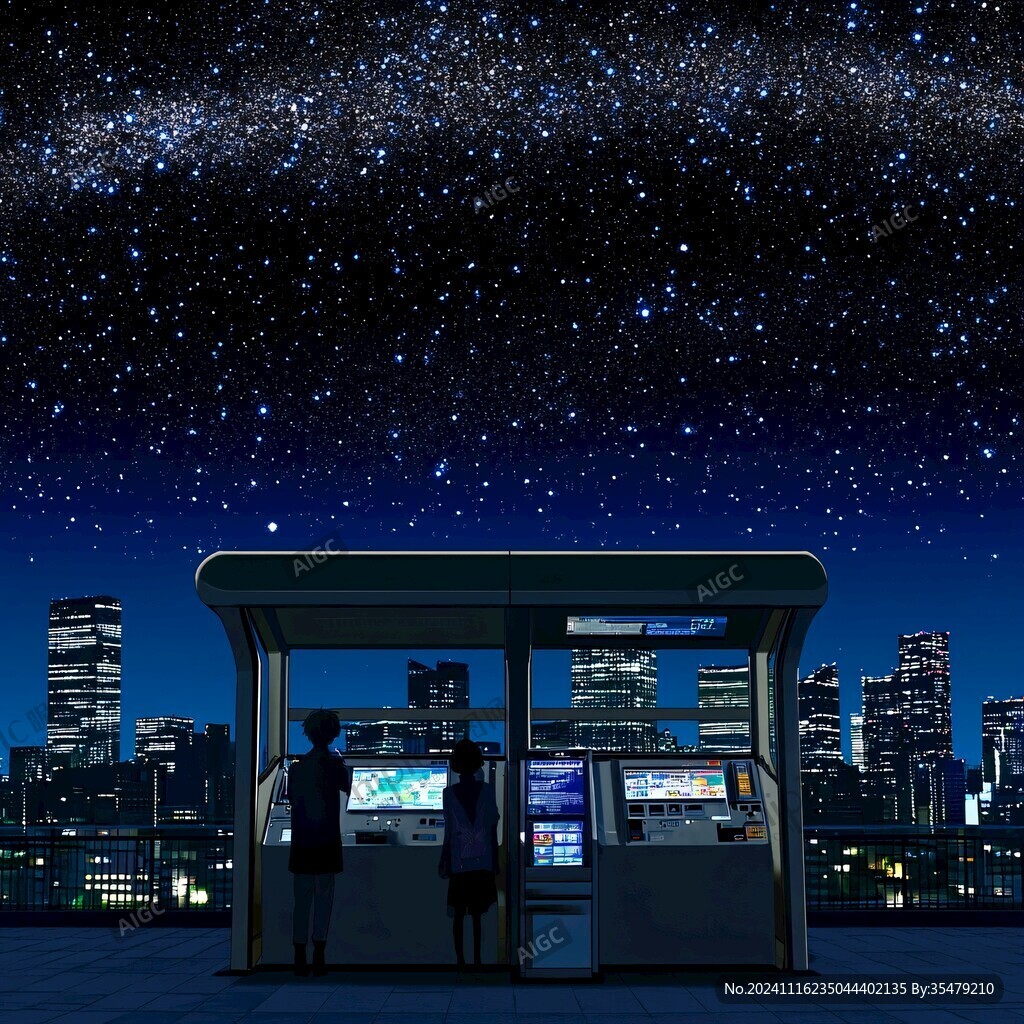 日本城市星空东京印象