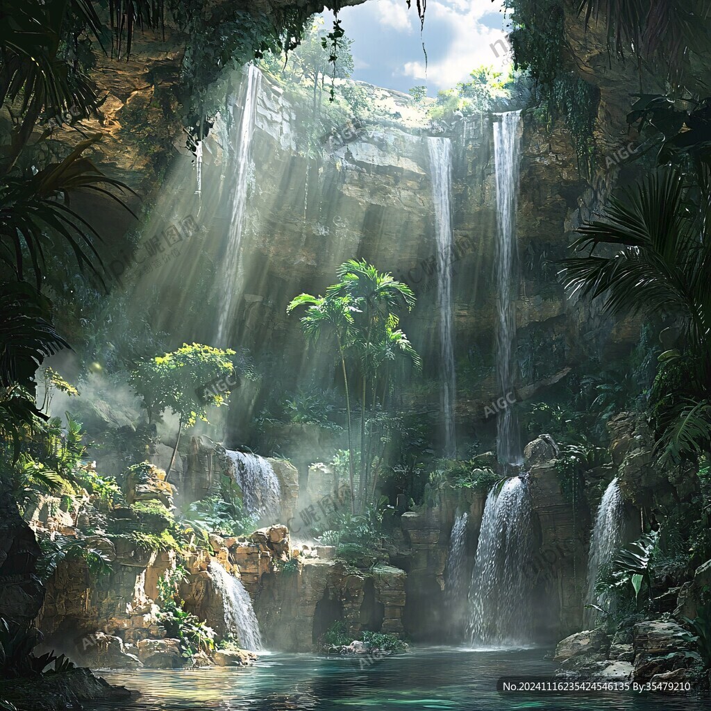 丛林大场景