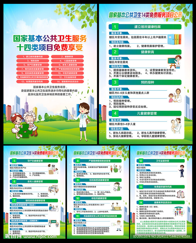 国家基本公共卫生服务项目