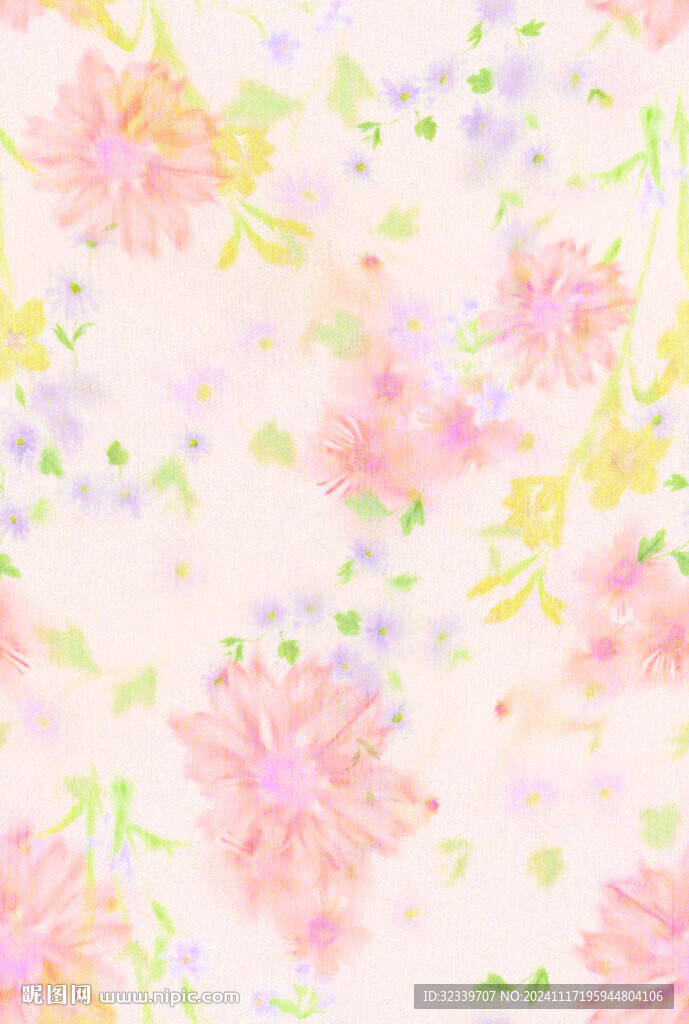 扎染花