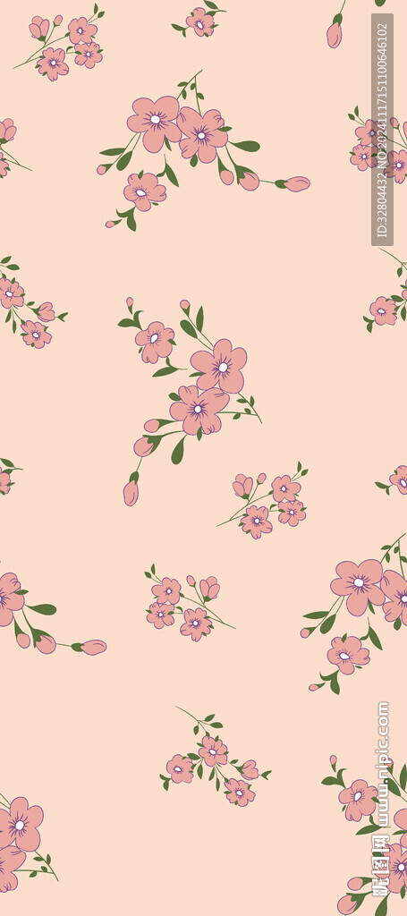 数码印花 乱花