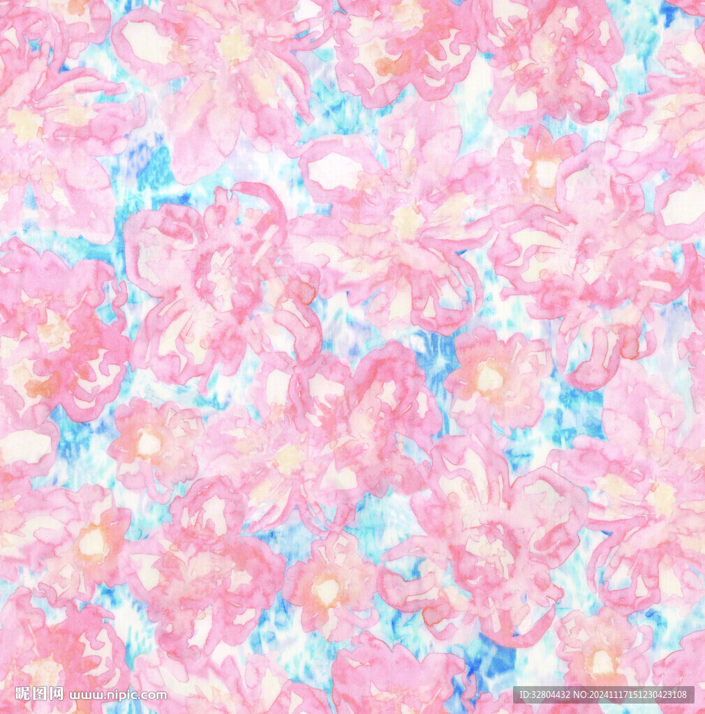 数码印花 乱花