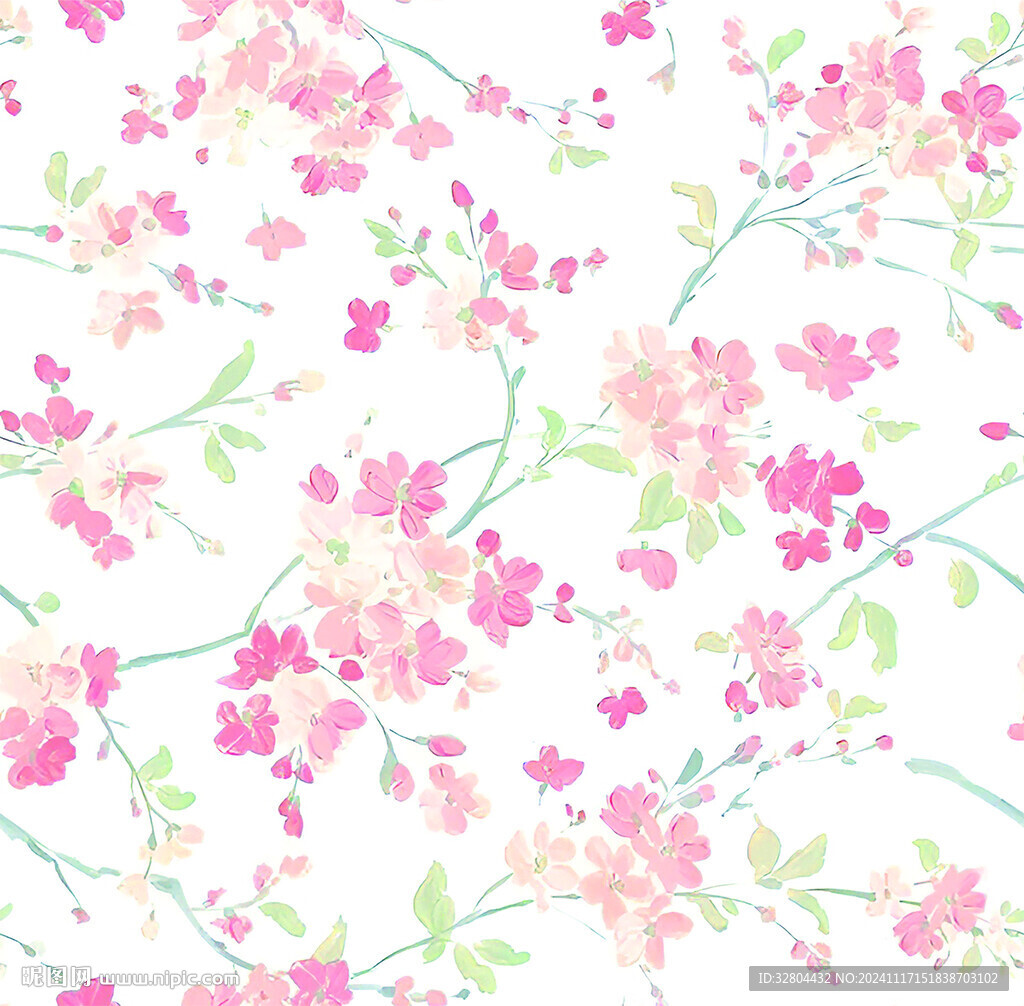 数码印花 乱花