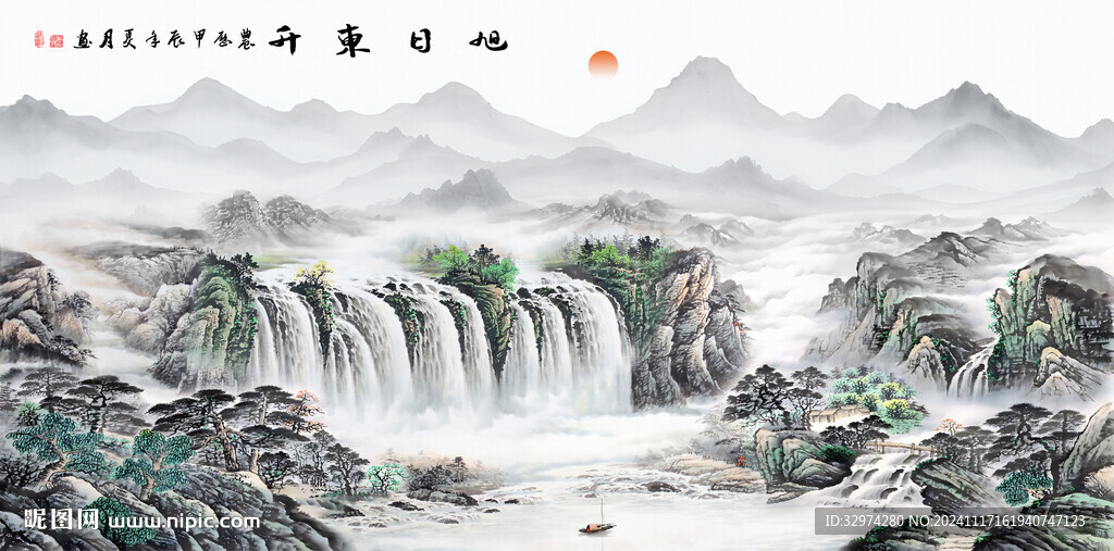 意境水墨风背景